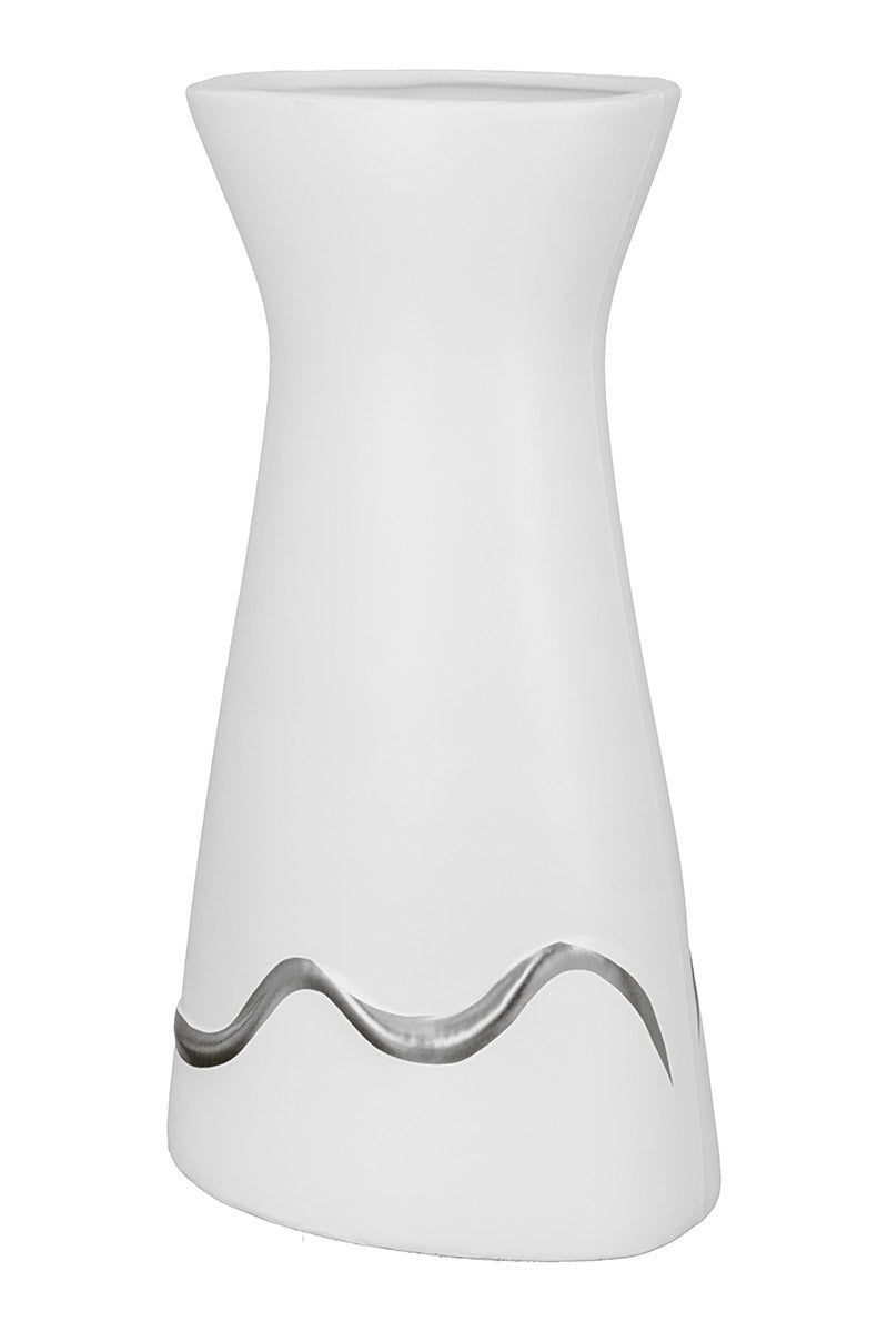 Carino Conische Vaas Wit 30 cm