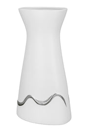 Carino Conische Vaas Wit 30 cm