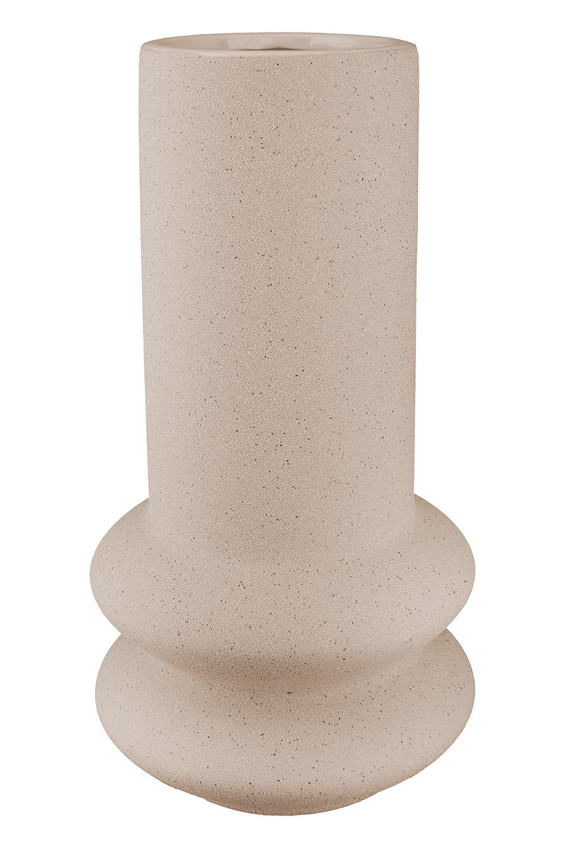 Radon Vaas Beige-Grijs 24.5 cm
