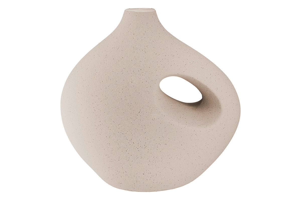 Radon Vaas Beige-Grijs 21 cm