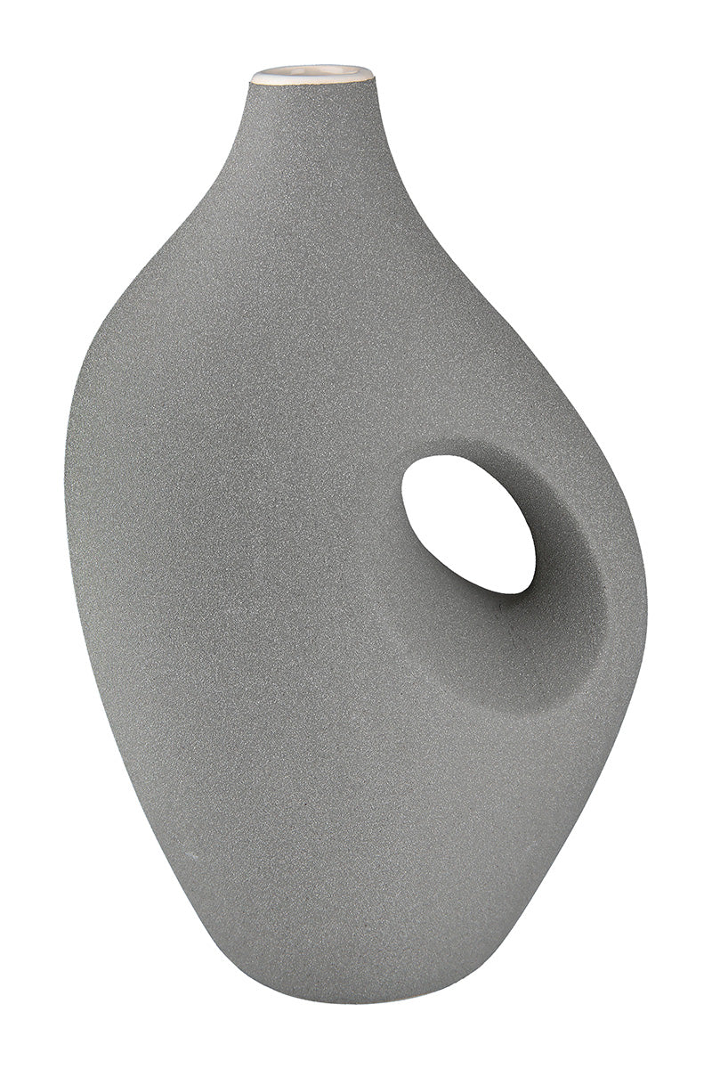 Radon Vaas Beige-Grijs 28.5 cm