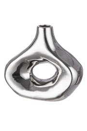 Malta Vaas Zilver 18.5 cm