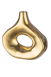 Malta gouden keramische vaas 23 cm