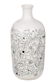 Modern Art Porseleinen Vaas 25 cm