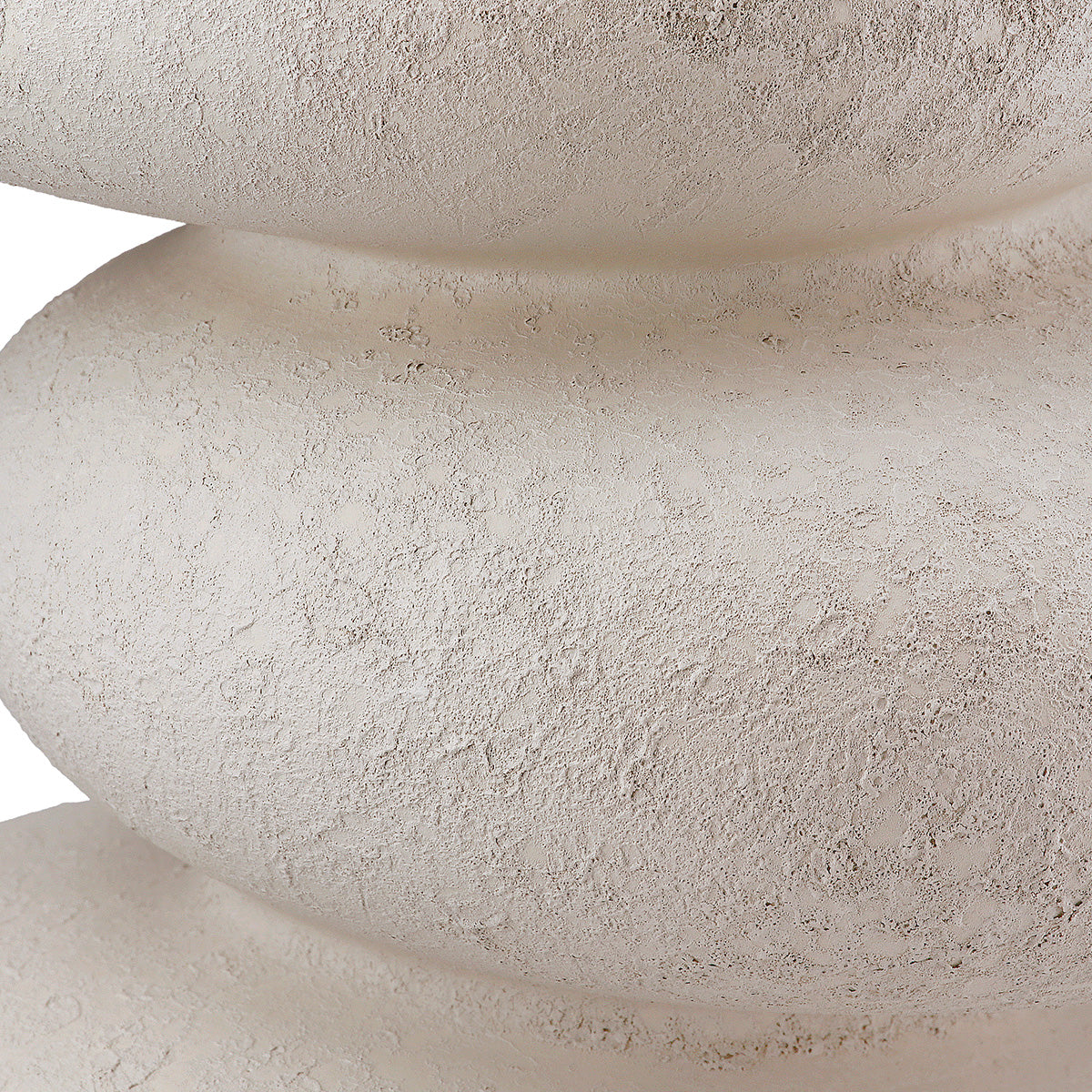 Stone Koepelvaas Lichtgrijs 21/29 cm