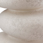 Stone Koepelvaas Lichtgrijs 21/29 cm