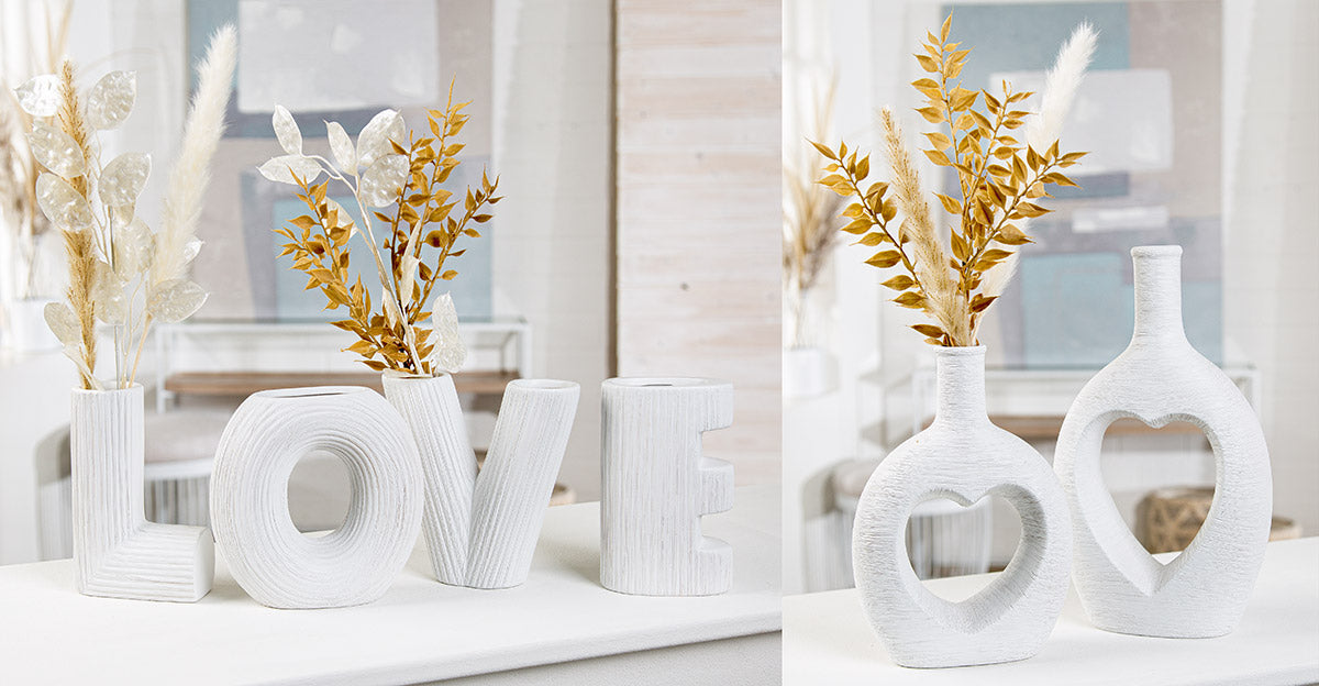 Love Flesvazenset Wit 5-delig