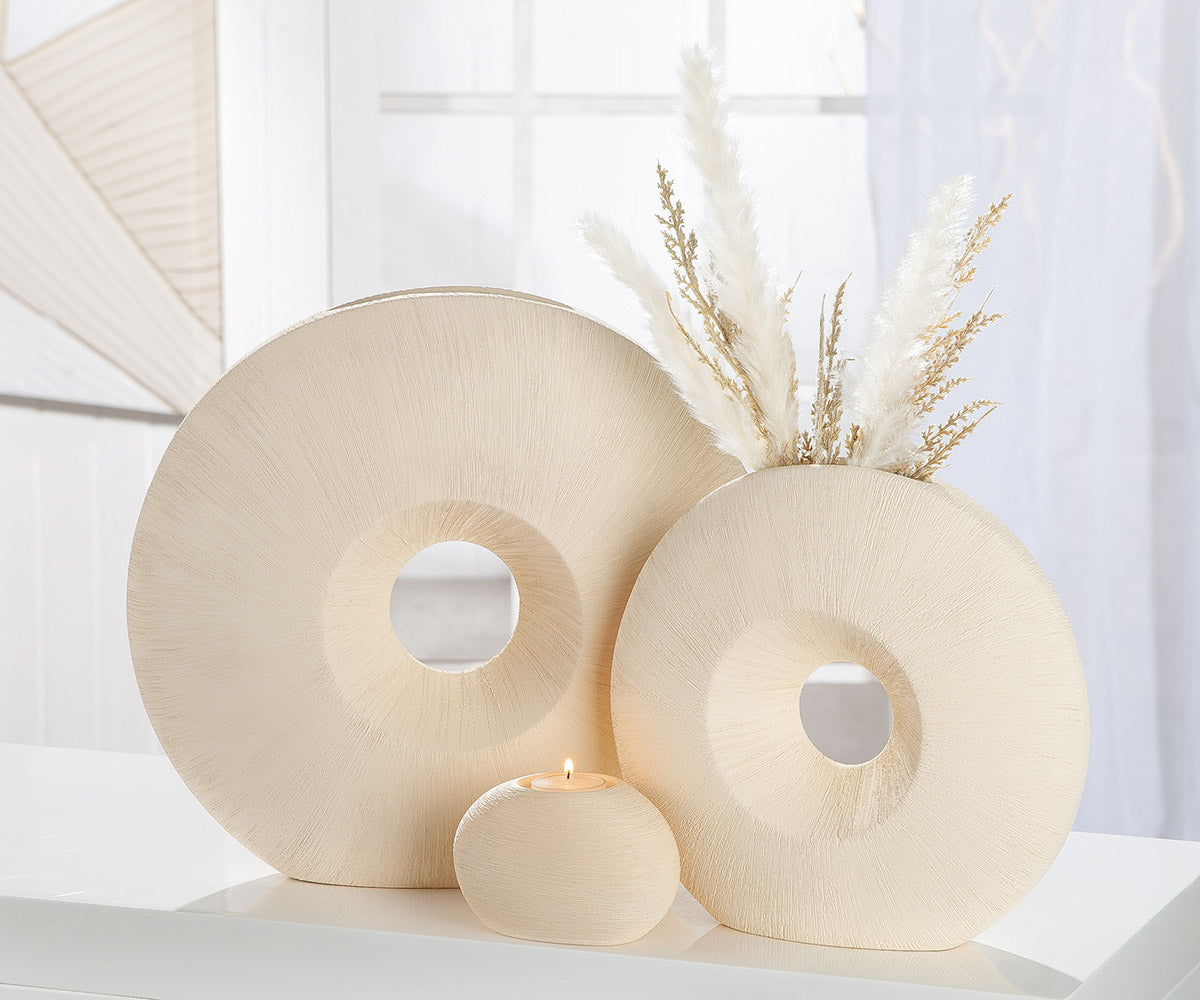 Bologna Platte Ronde Vaas 33 cm