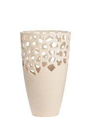 Bologna Kegelvaas Crème 38 cm