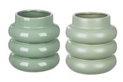 Rim Vaas Groen Keramiek 24 cm