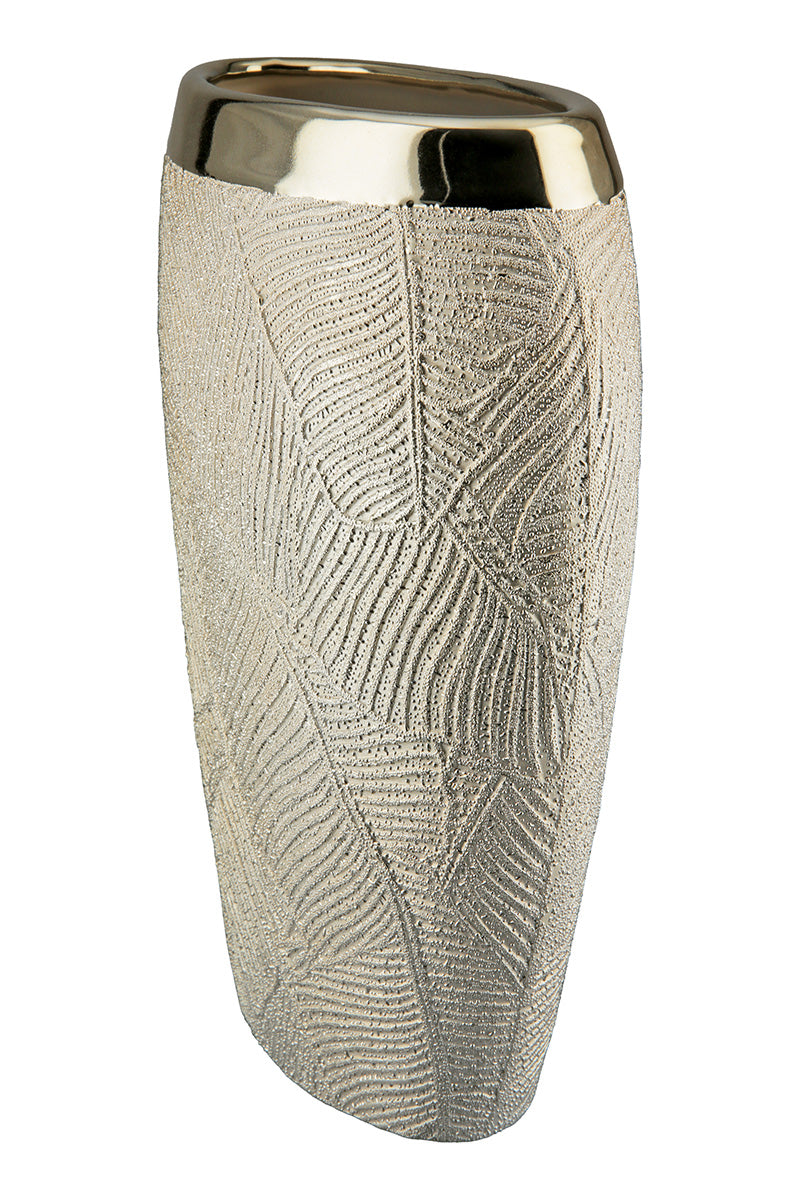 Cascade Vaas Champagne-Zilver 27/35 cm