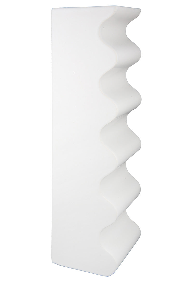 Foggia Smalle Vaas Wit 41 cm