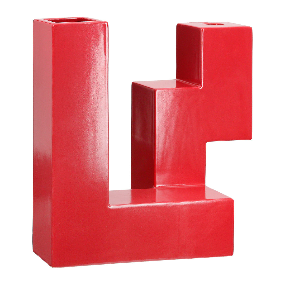 Patras Vaas Rood Keramiek 25.6 cm