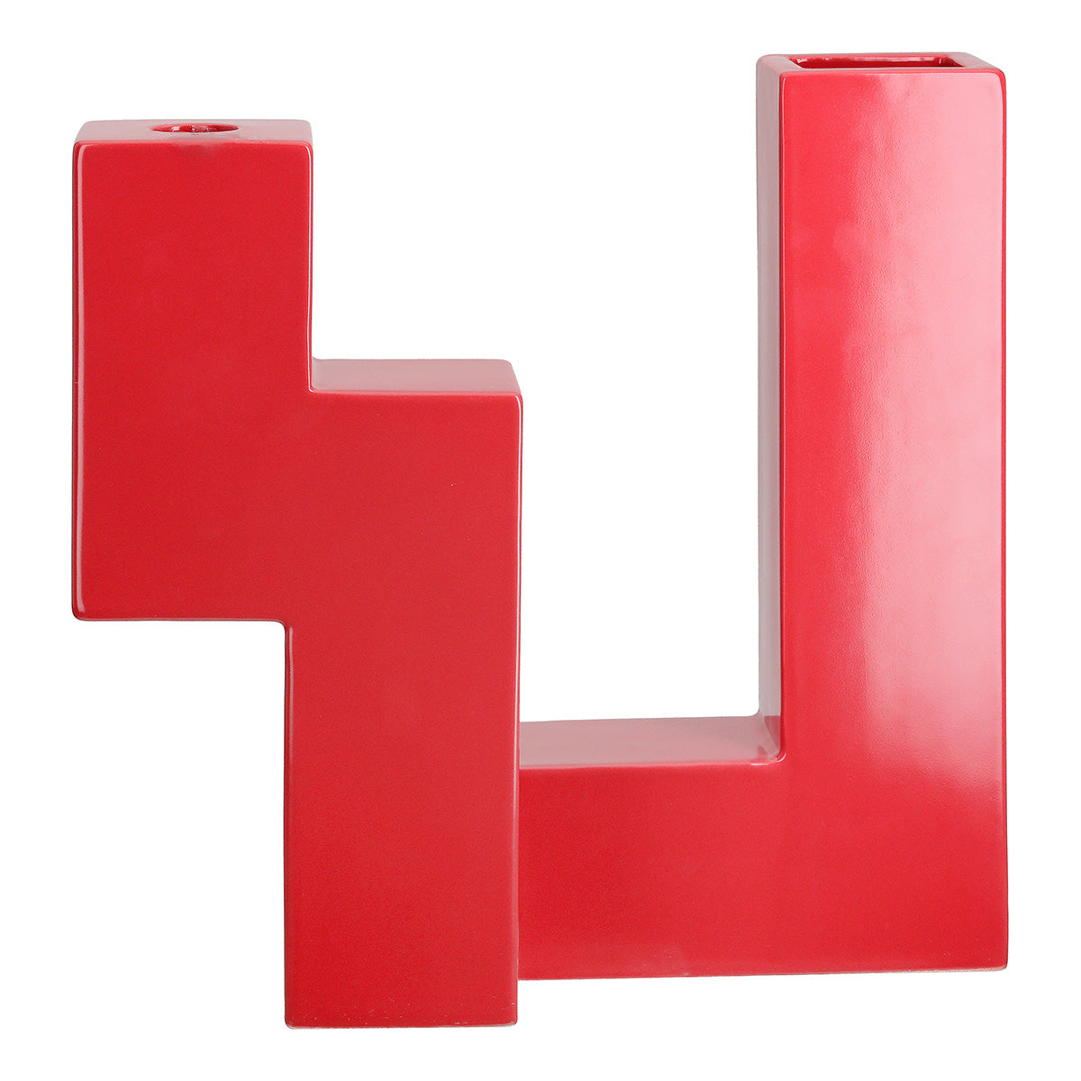 Patras Vaas Rood Keramiek 25.6 cm