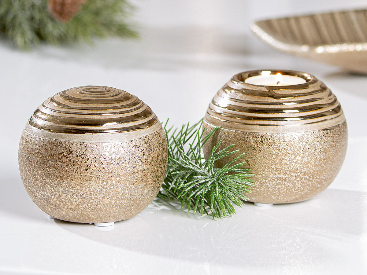 Gouden Keramische Bal Milo