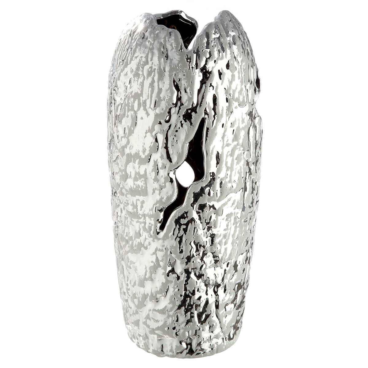Crepa Vaas Zilver 27/34 cm