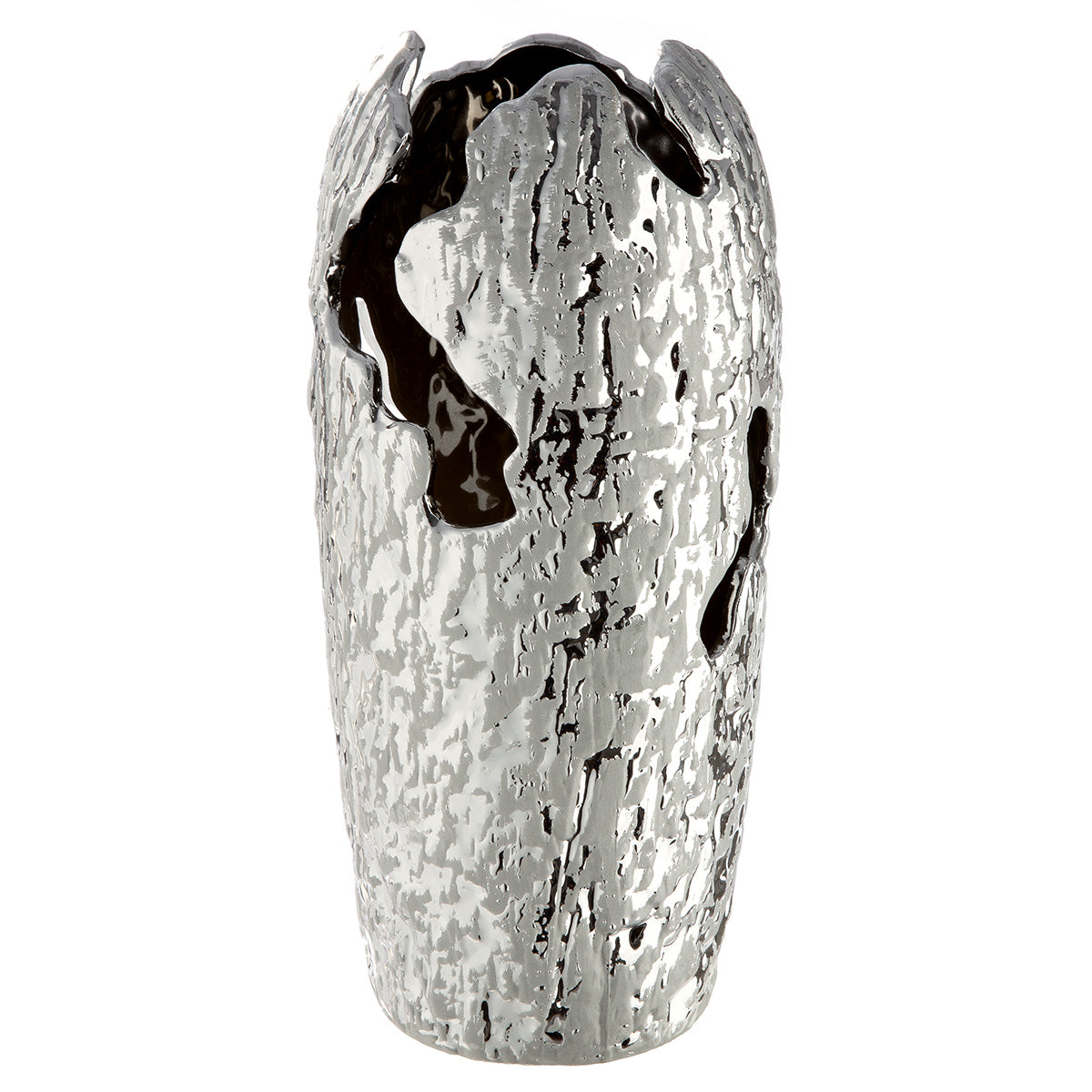 Crepa Vaas Zilver 27/34 cm
