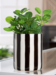 Memphis Vaas Zwart-Wit 12.5 cm