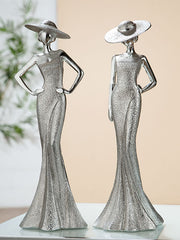 Diva Lady Figuur Zilver