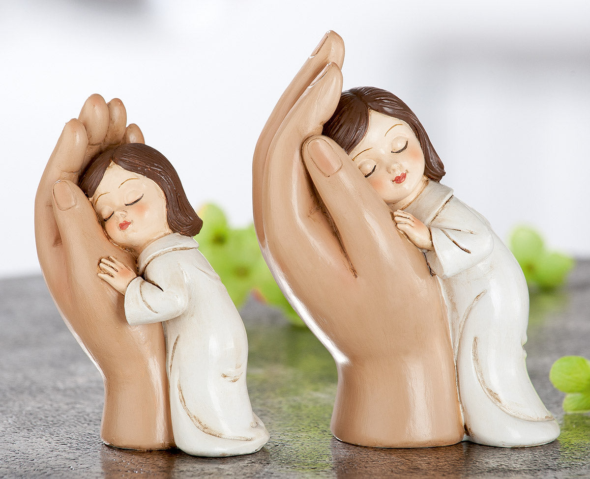 Kind Beeld Handmotief Decoratie
