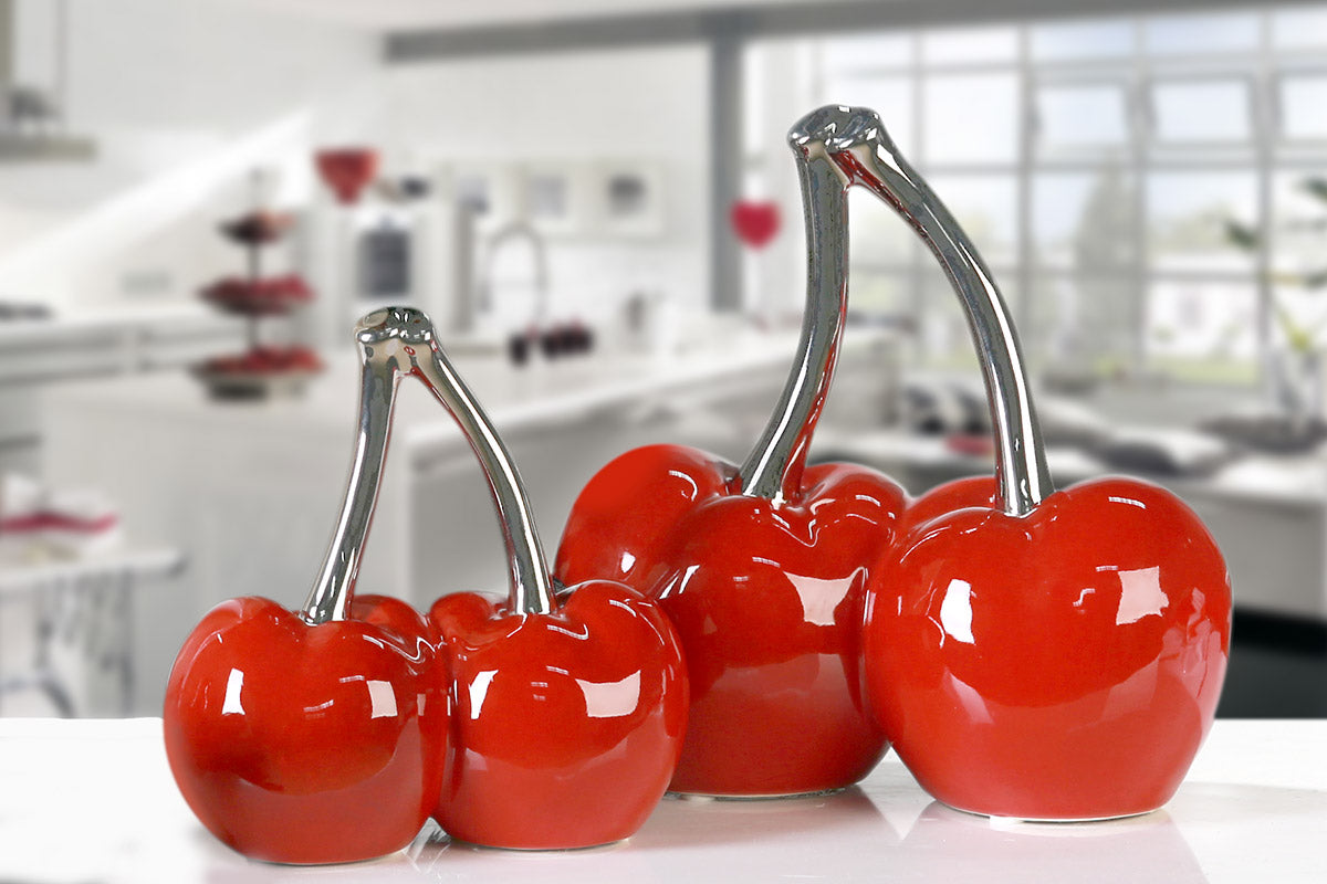 Decoratieve Dubbele Kers 21 cm