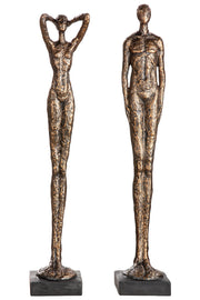 Millenium Sculptuur Koppel Brons Klein