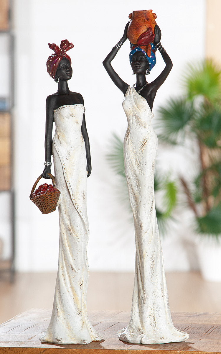 Tortuga Afrikaanse Vrouw Decor