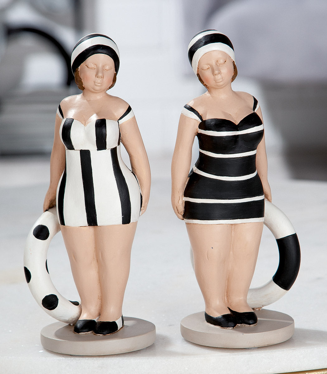 Becky Zeemeermin Figuur Zwart-Wit