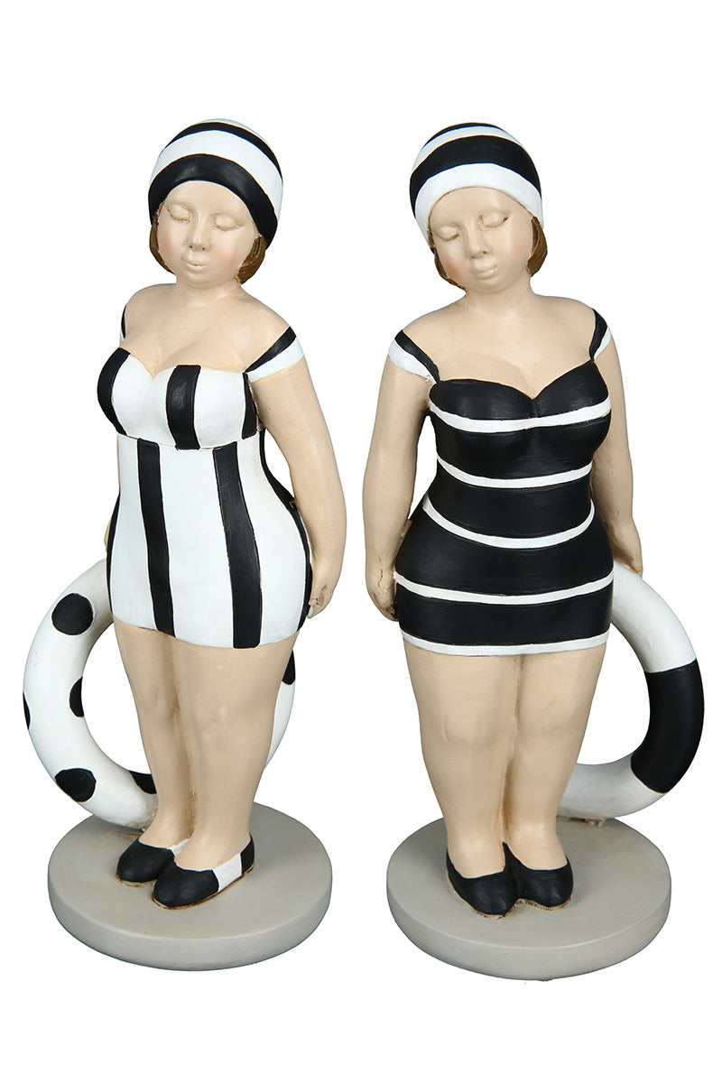 Becky Zeemeermin Figuur Zwart-Wit