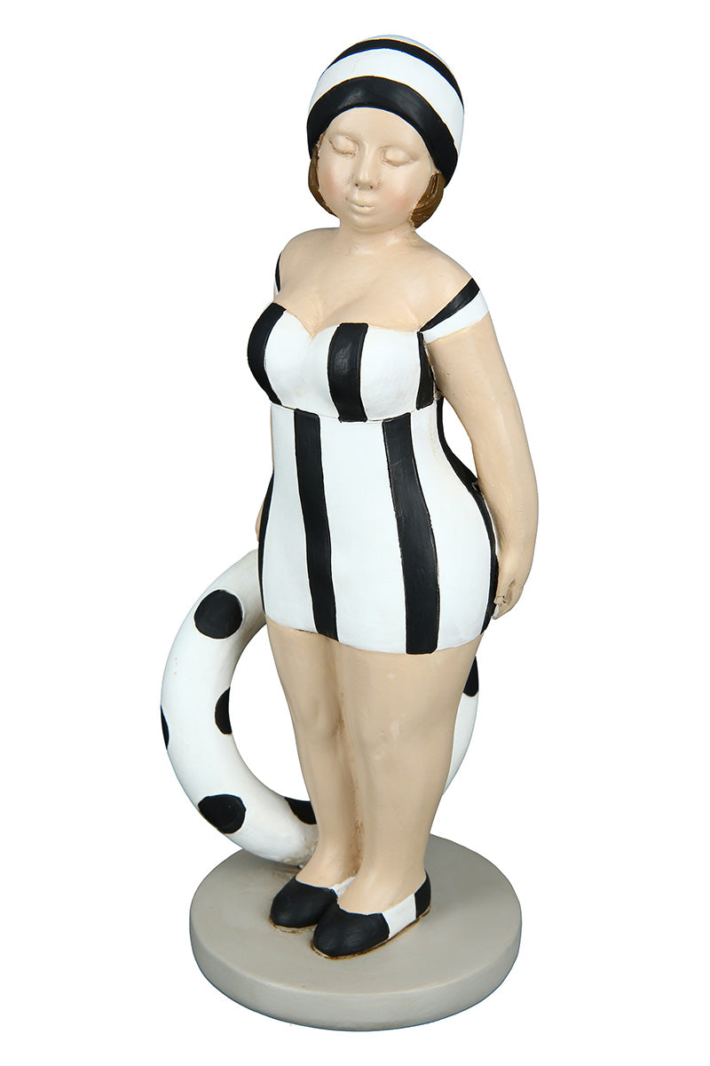 Becky Zeemeermin Figuur Zwart-Wit
