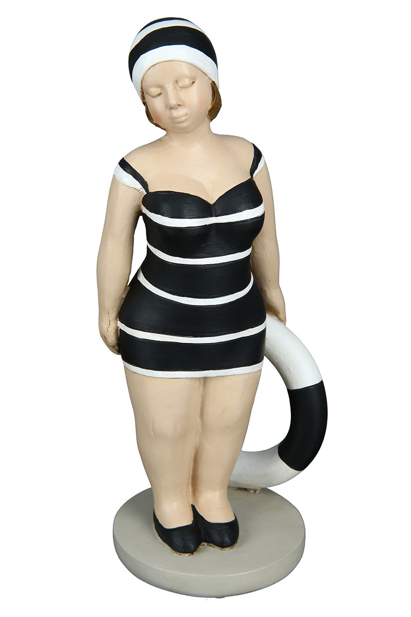 Becky Zeemeermin Figuur Zwart-Wit
