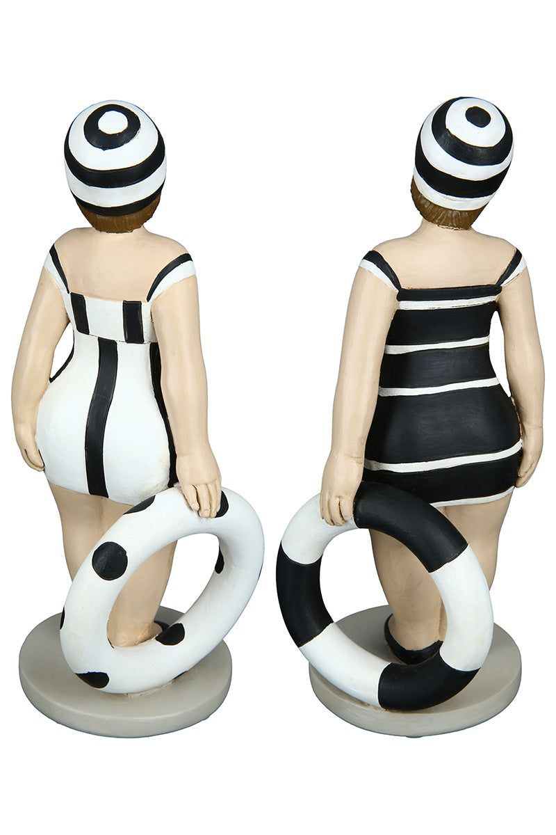 Becky Zeemeermin Figuur Zwart-Wit