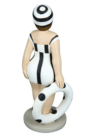 Becky Zeemeermin Figuur Zwart-Wit