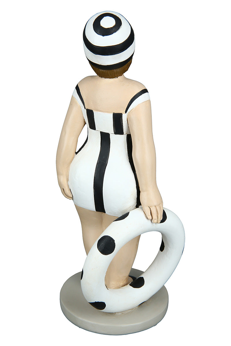 Becky Zeemeermin Figuur Zwart-Wit