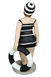 Becky Zeemeermin Figuur Zwart-Wit