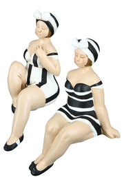 Becky Zeemeermin Randfiguur Zwart-Wit