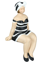 Becky Zeemeermin Randfiguur Zwart-Wit