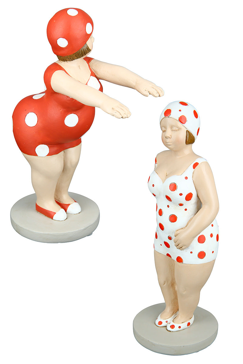 Zeemeermin Figuur Becky Rood Wit