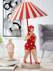 Becky Zeemeermin Tafellamp Rood