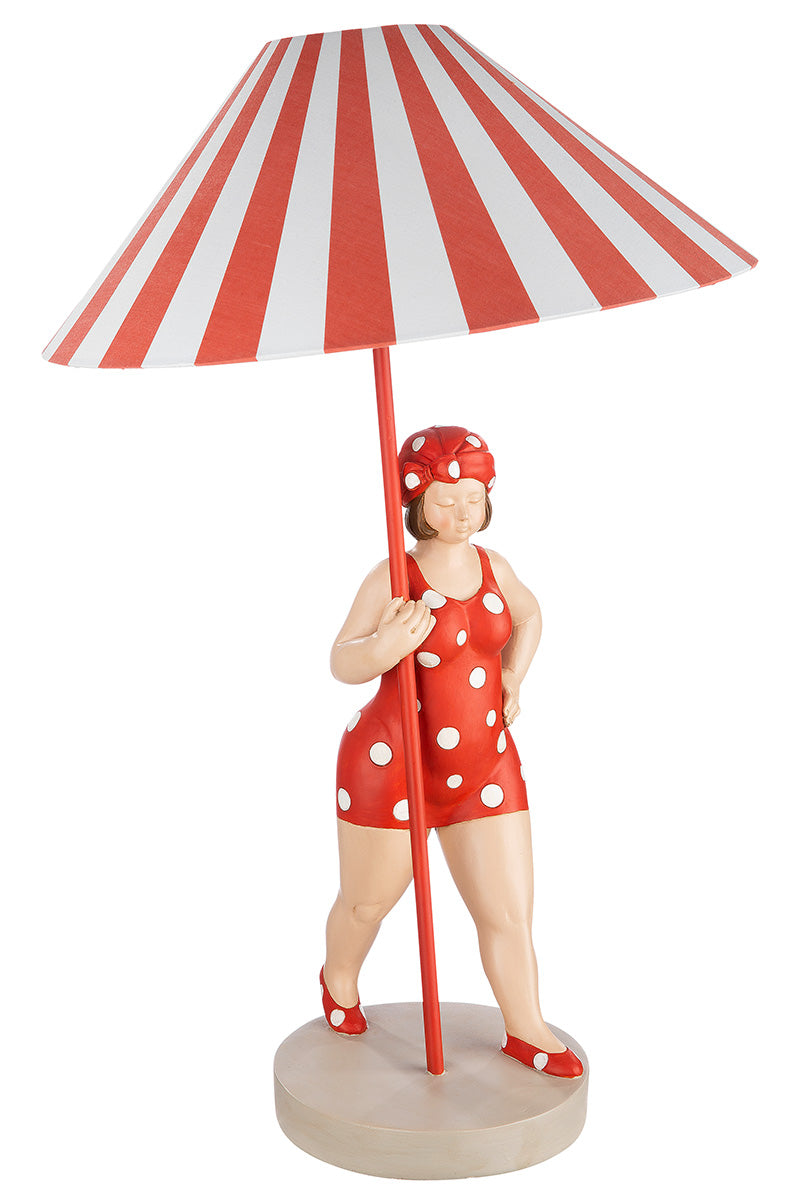 Becky Zeemeermin Tafellamp Rood