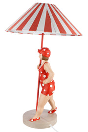 Becky Zeemeermin Tafellamp Rood