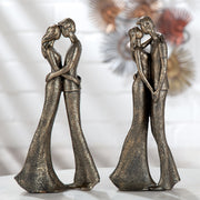 Romantik Figuur Koppel Brons Decor