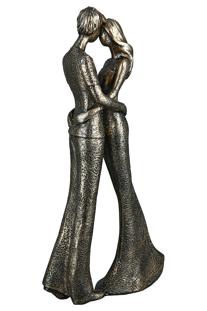 Romantik Figuur Koppel Brons Decor