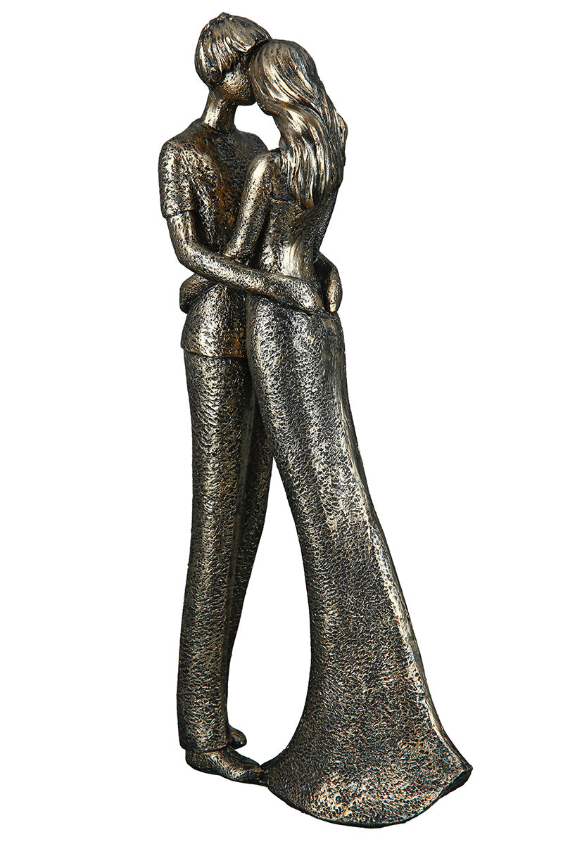 Romantik Figuur Koppel Brons Decor