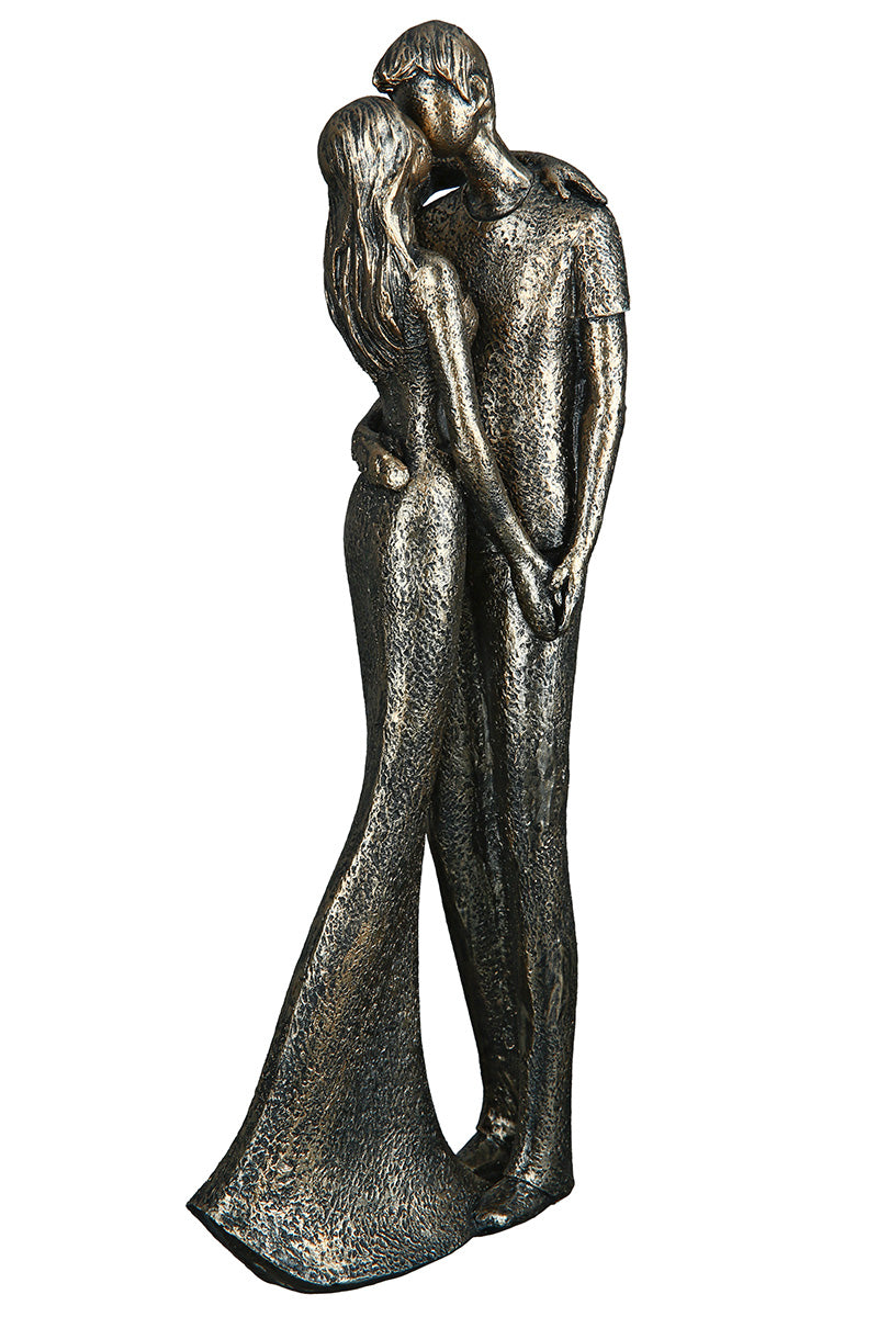 Romantik Figuur Koppel Brons Decor