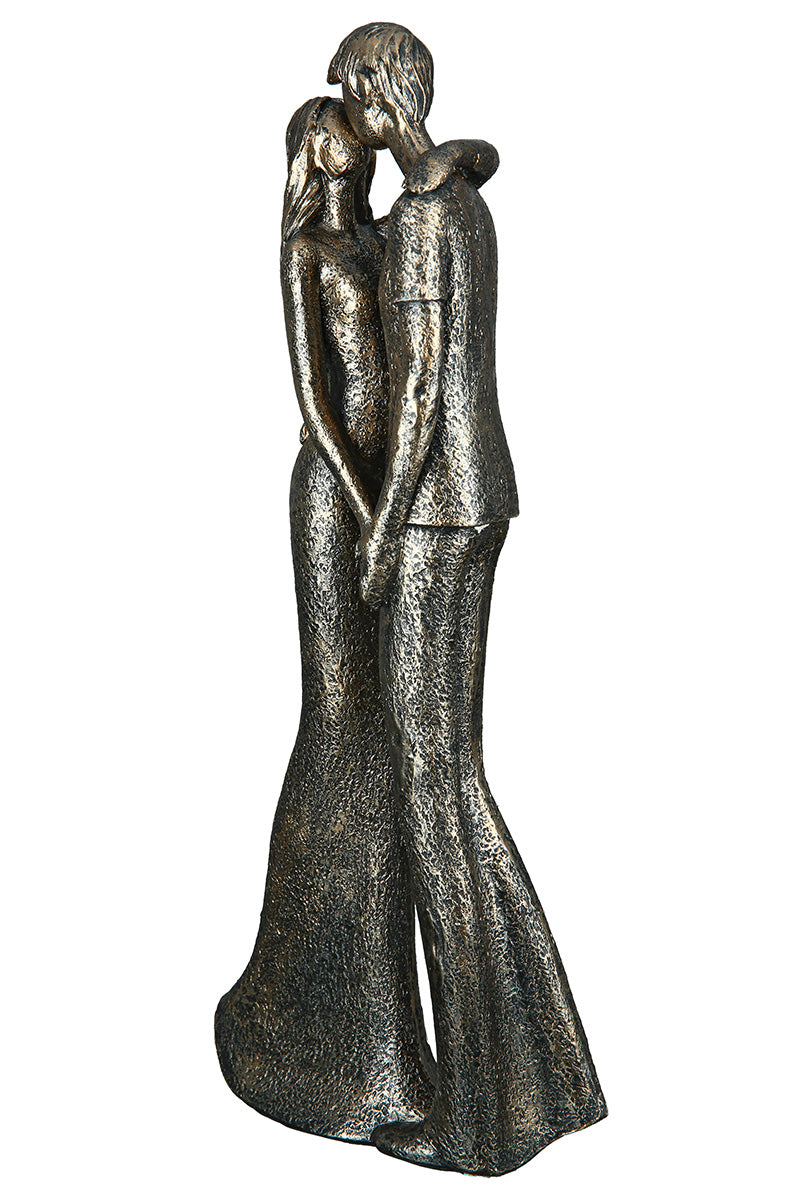 Romantik Figuur Koppel Brons Decor