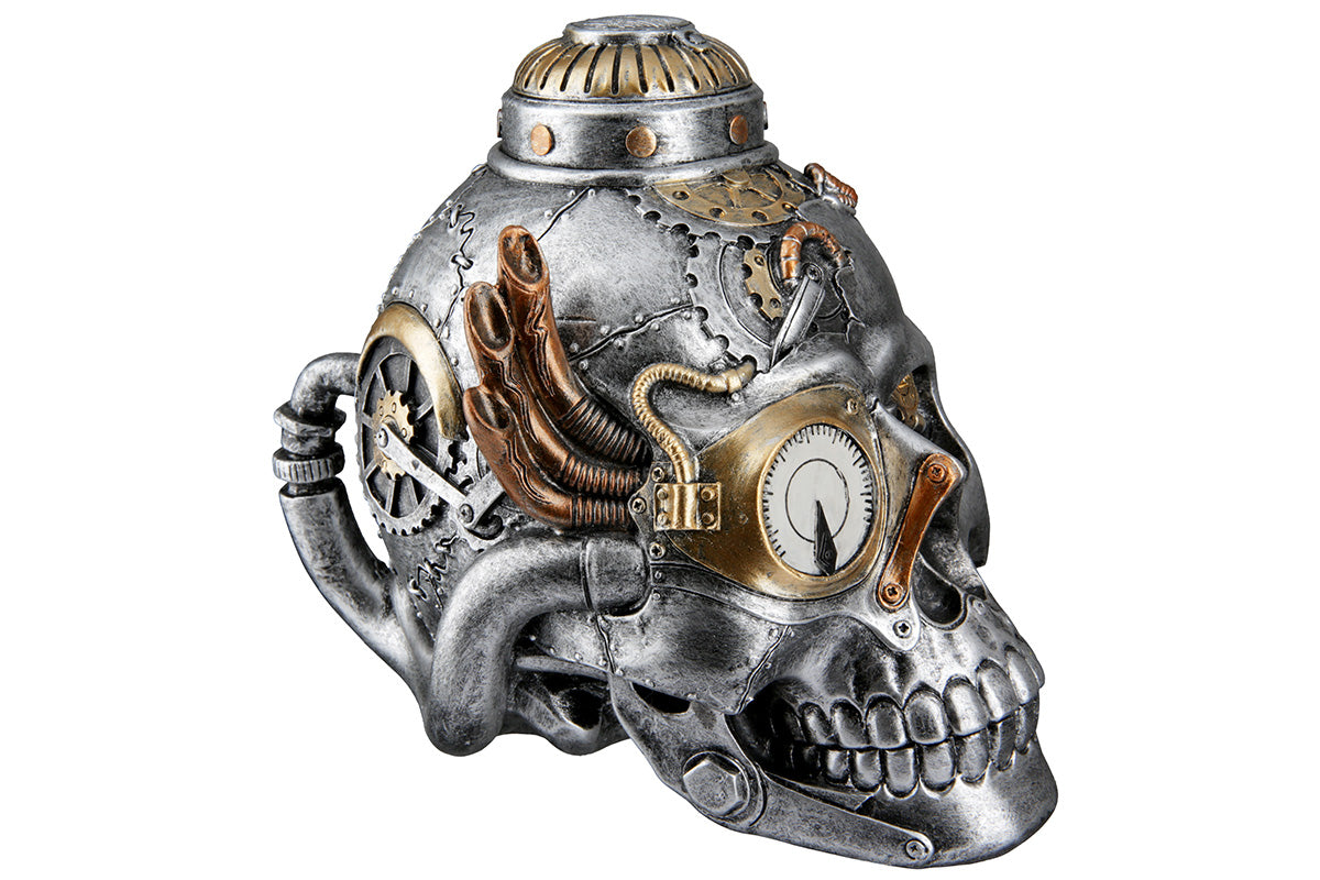 Steampunk Schedel Decoratie 19 cm
