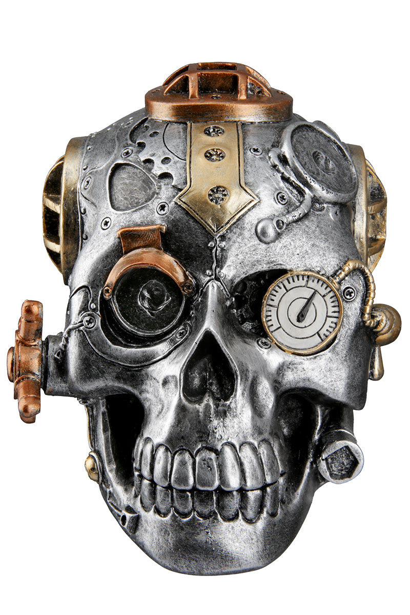 Steampunk Schedel Decoratie 19 cm