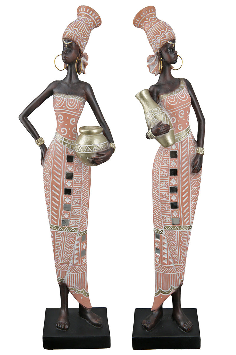 Malaika Afrikaanse Vrouw Figuur