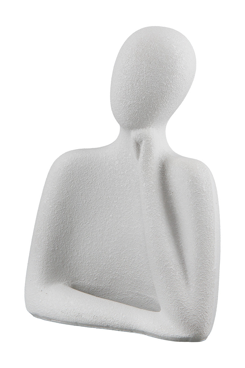 Reflection Witte Figuur Decoratie
